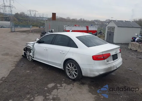 2015 Audi A4 2.0T Premium из США, поврежденный, VIN WAUAFAFLXFN007055